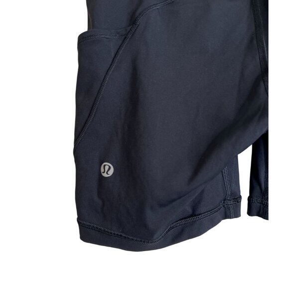 Lululemon Fast Free Short 6" Non-Reflective Black Size 4 Nulux - Picture 3 of 4